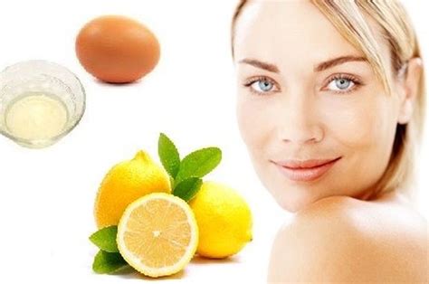 4. Masker Telur dan Lemon untuk Kulit Cerah dan Mengencangkan